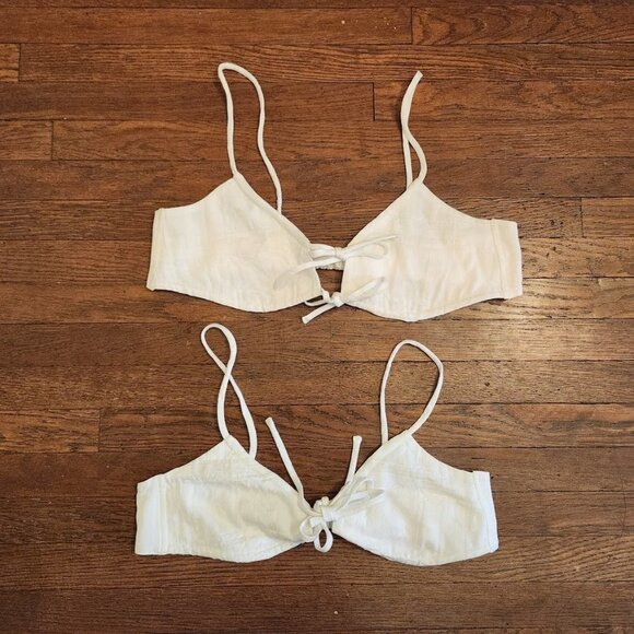 5/$100 SALE - Olivia Latinovich Double Bow Bra - Picture 5 of 13
